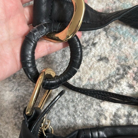 Michael Kors Soft Leather Hobo Shoulder Bag - Picture 6 of 17